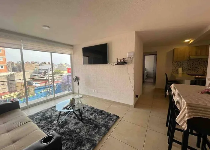 Apartamento Departamento A 5 Min. Del Aeropuerto Cdmx. *